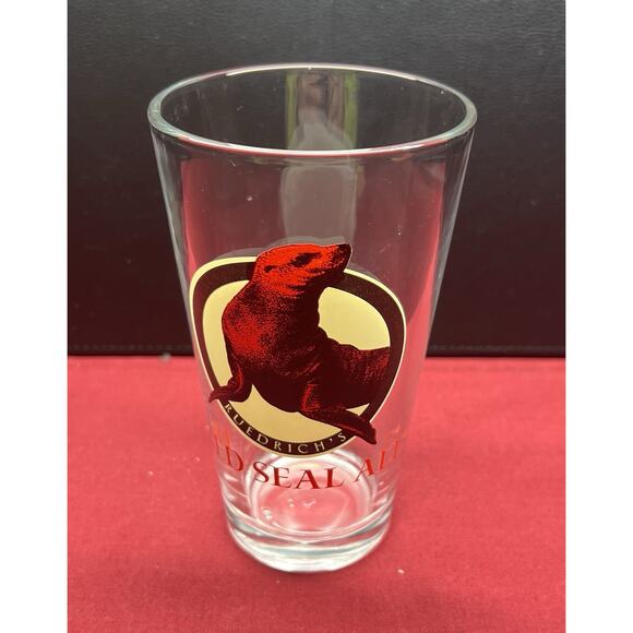 North Coast Brewing Red Seal Ale 16 Oz Beer Drink Pint Glass - Picture 1 of 7